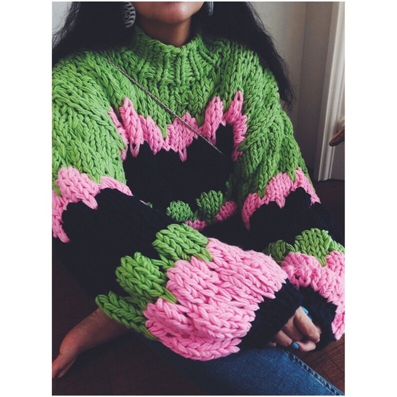 Anthropologie Sweaters - Anthropologie Lucy & Dity Amya Sweater Pullover Chunky Knit